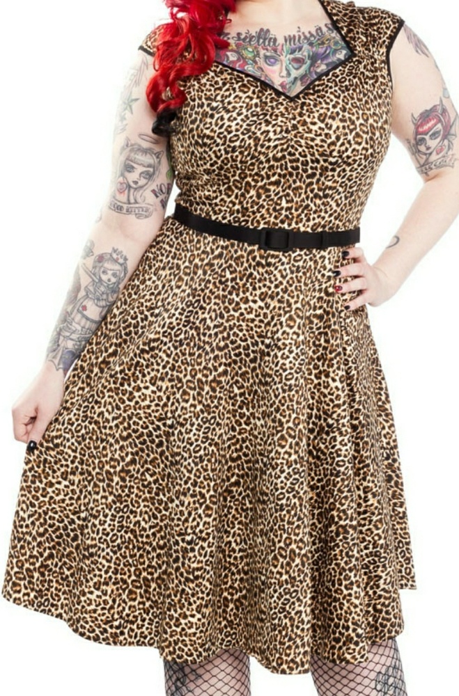 PINUP GIRL CLOTHING PUG SWING DRESS